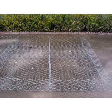 2X1X1m Galvanized Gabion Box Precio